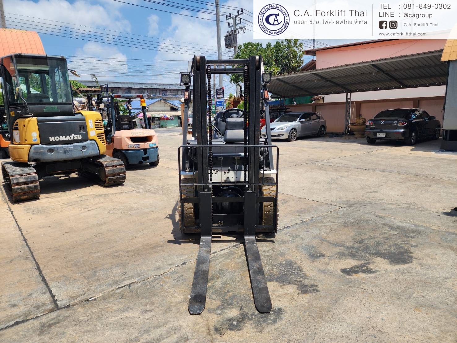 ขาย รถโฟล์คลิฟท์ NISSAN รุ่น Y1F2A25U - Image 3