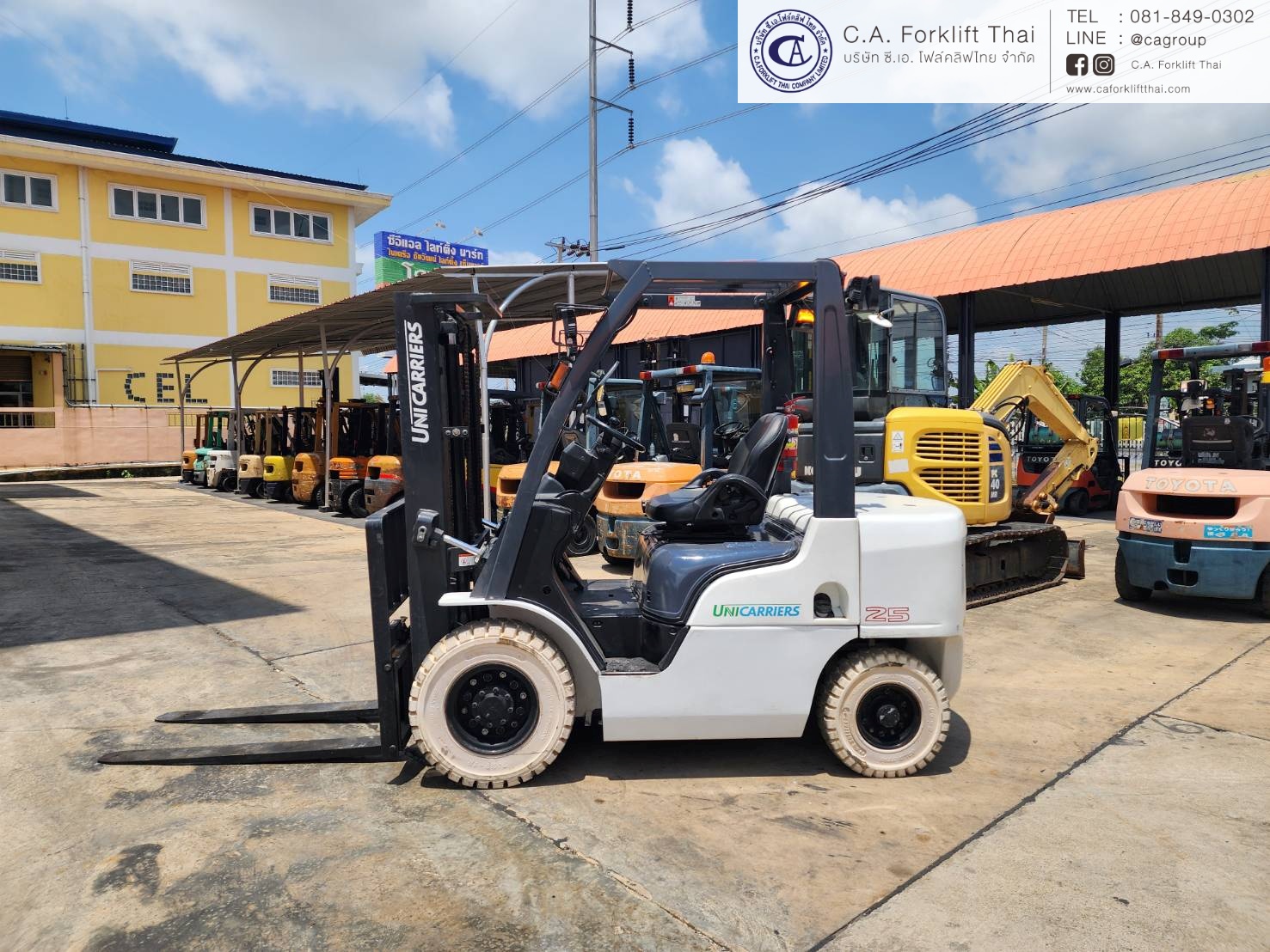 ขาย รถโฟล์คลิฟท์ NISSAN รุ่น Y1F2A25U
