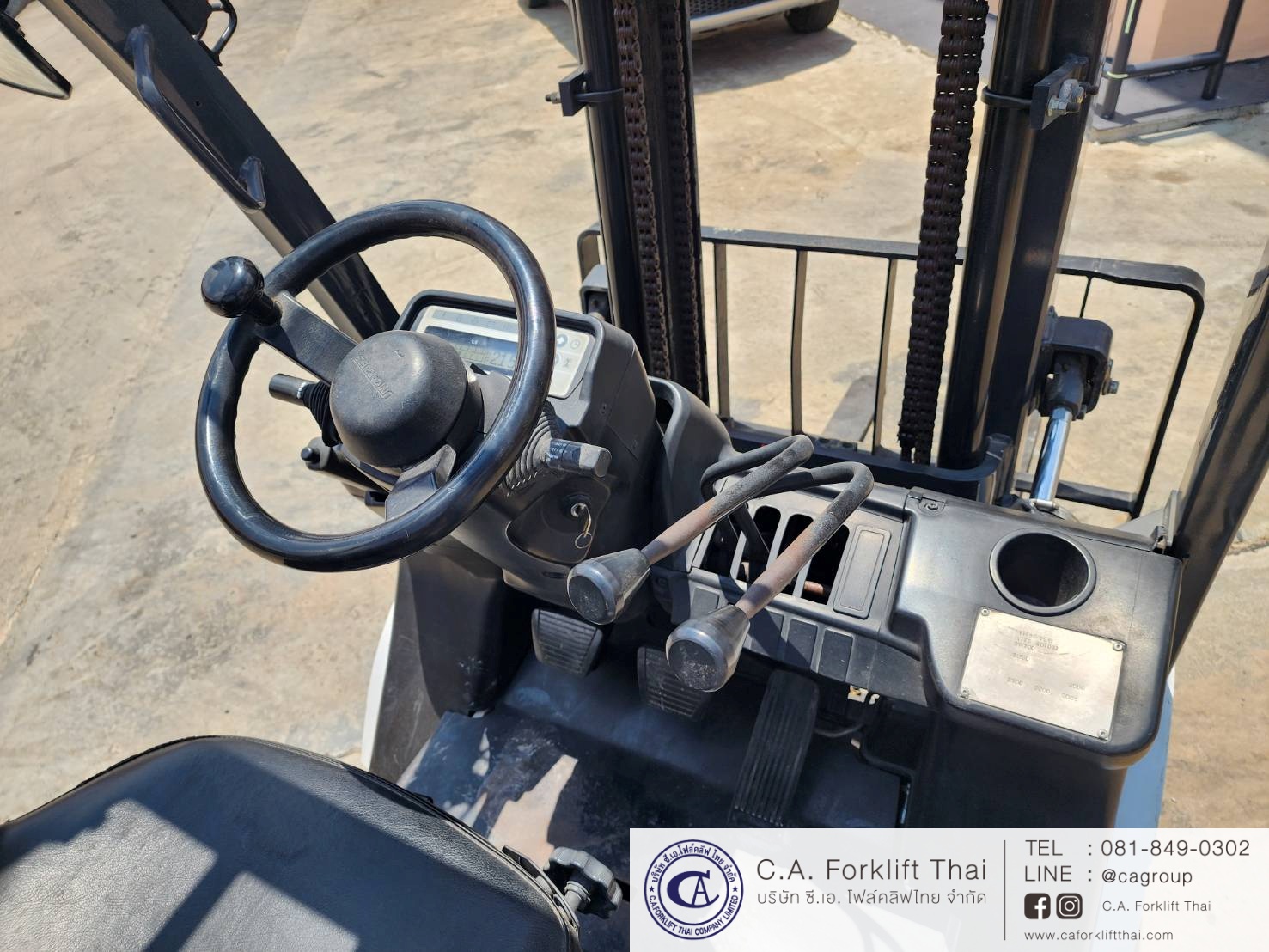 ขาย รถโฟล์คลิฟท์ NISSAN รุ่น Y1F2A25U - Image 5