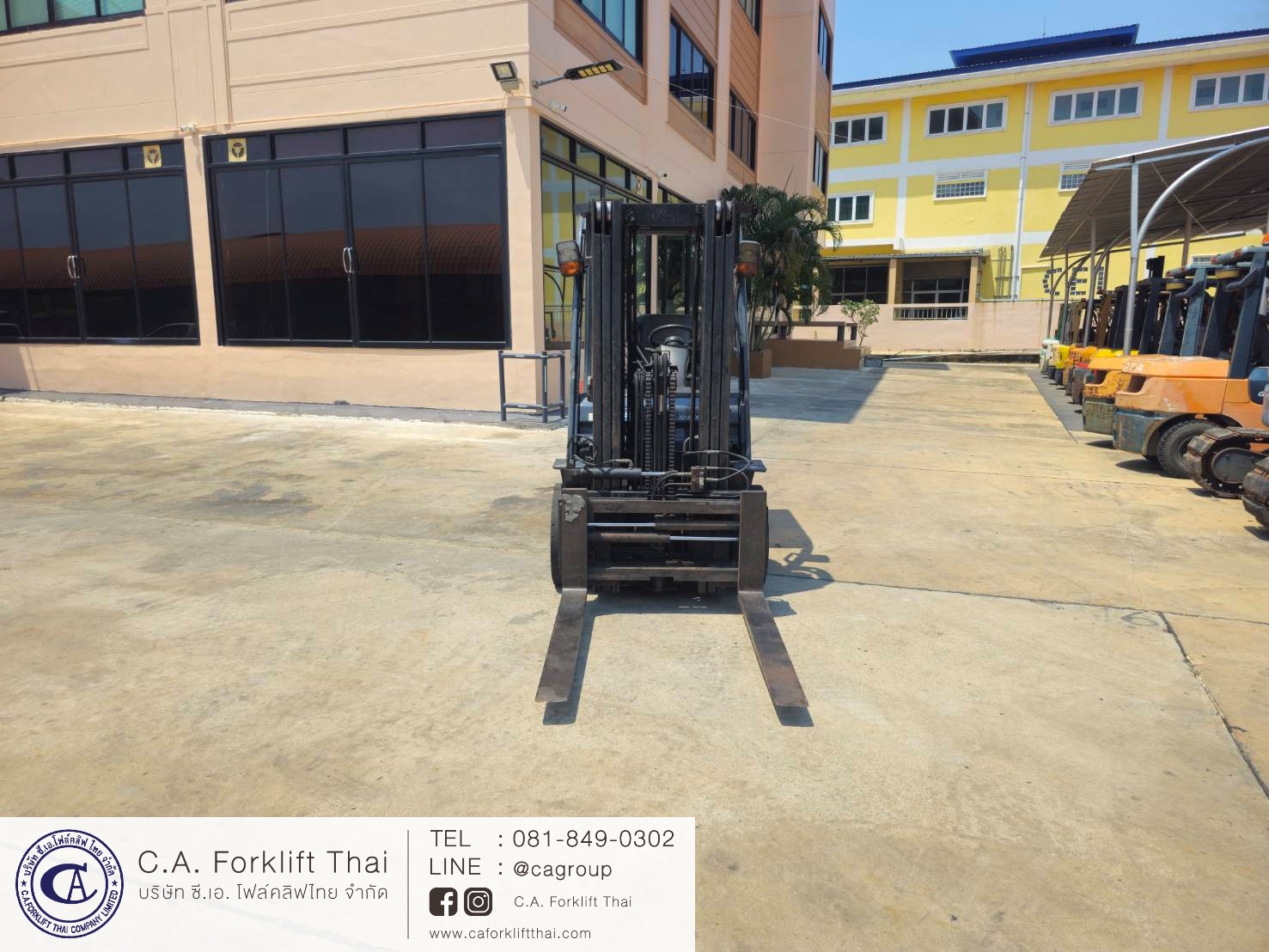 ขาย รถโฟล์คลิฟท์ TOYOTA รุ่น 8-FD25 - Image 3