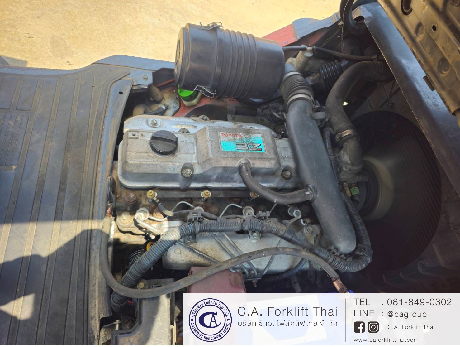 ขาย รถโฟล์คลิฟท์ TOYOTA รุ่น 8-FD25 - Image 7