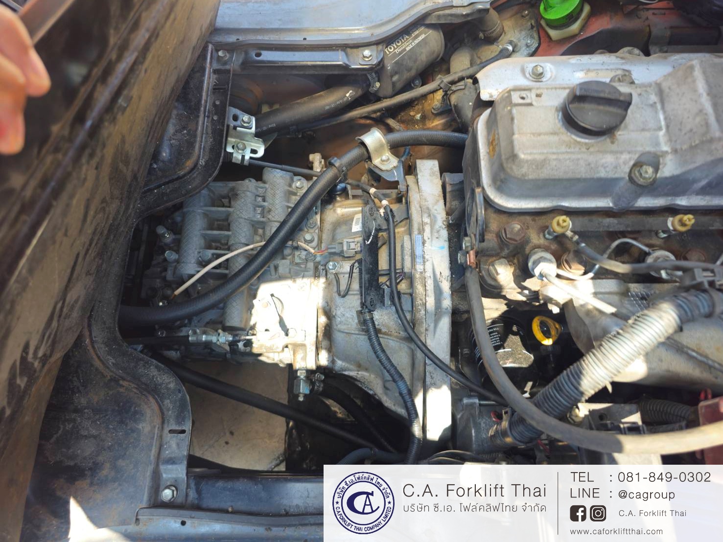 ขาย รถโฟล์คลิฟท์ TOYOTA รุ่น 8-FD25 - Image 8