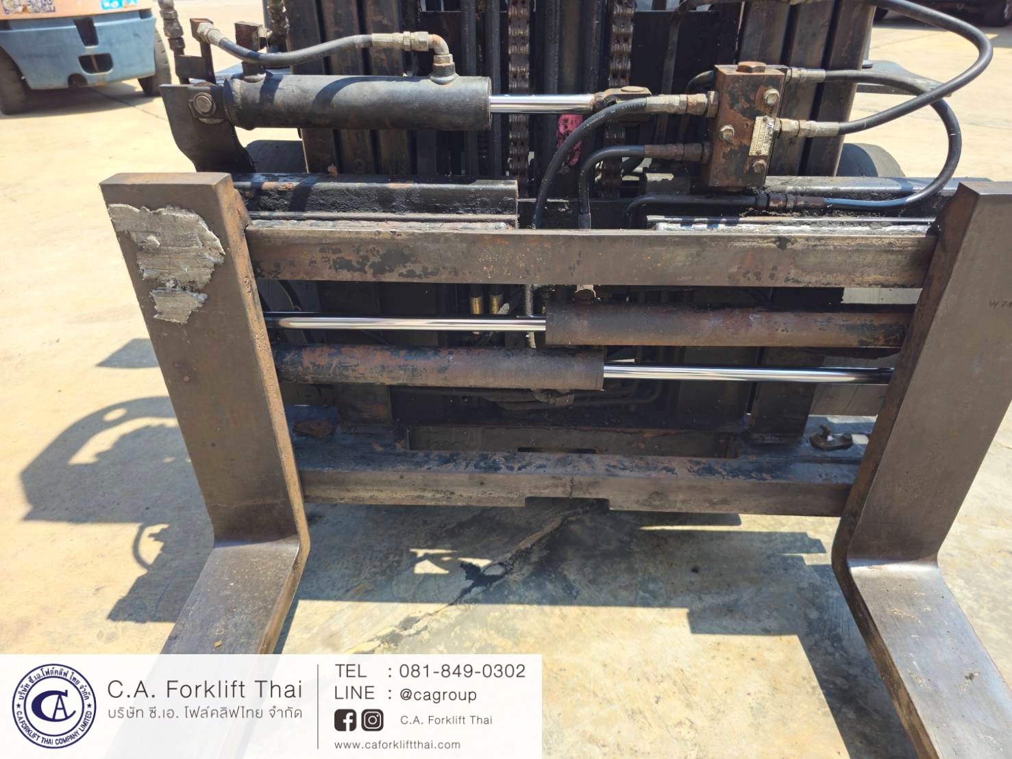 ขาย รถโฟล์คลิฟท์ TOYOTA รุ่น 8-FD25 - Image 4