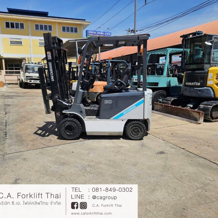 ขาย รถโฟล์คลิฟท์ไฟฟ้า UNI CARRIERS FB20-8