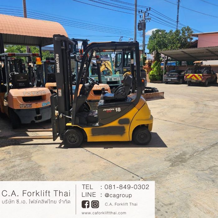 ขาย รถโฟล์คลิฟท์ไฟฟ้า KOMATSU รุ่น FB18-12