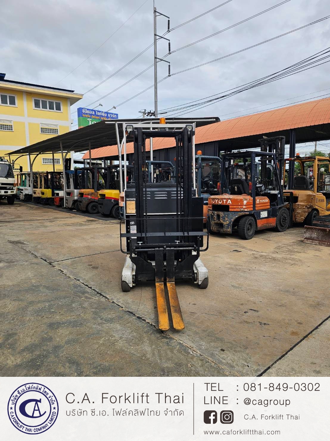 รถไฟฟ้า UNI CARRIERS FRB15-8A - Image 3