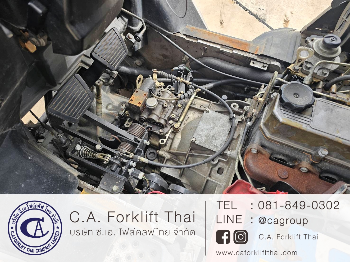 ขาย รถโฟล์คลิฟท์ NISSAN รุ่น YL02A25 - Image 7