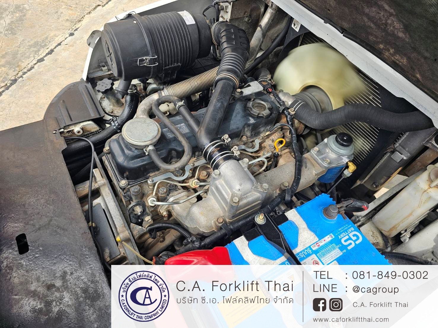 ขาย รถโฟล์คลิฟท์ NISSAN รุ่น Y1F2A25U - Image 6