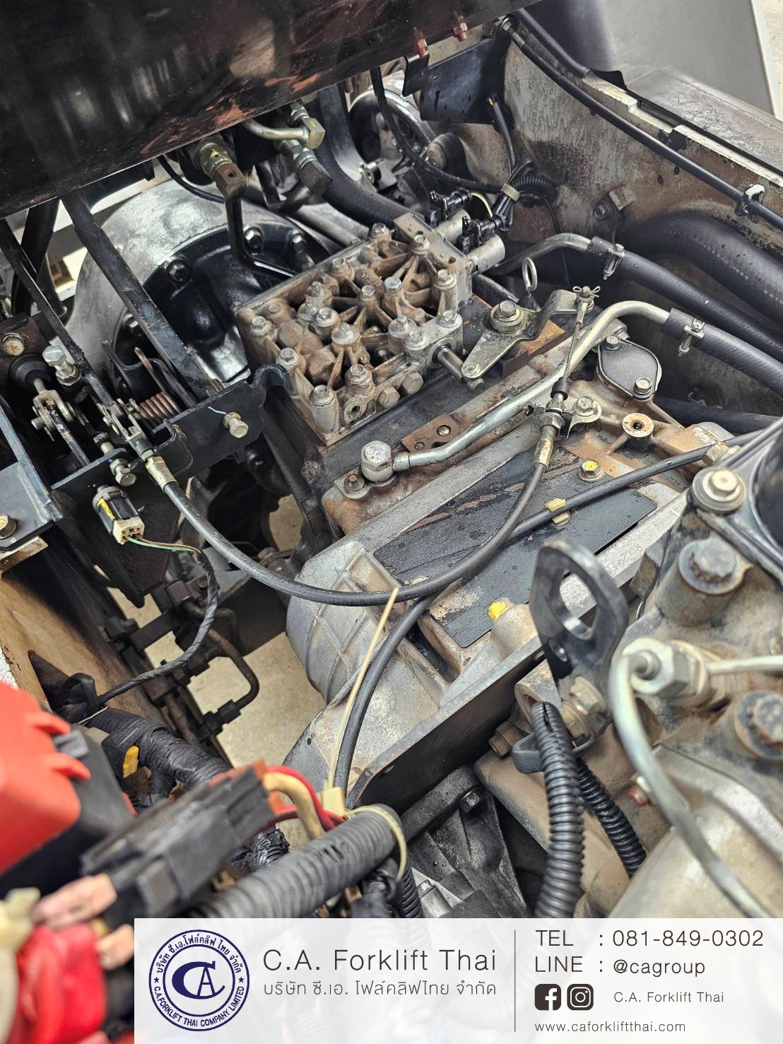 ขาย รถโฟล์คลิฟท์ NISSAN รุ่น Y1F2A25U - Image 7
