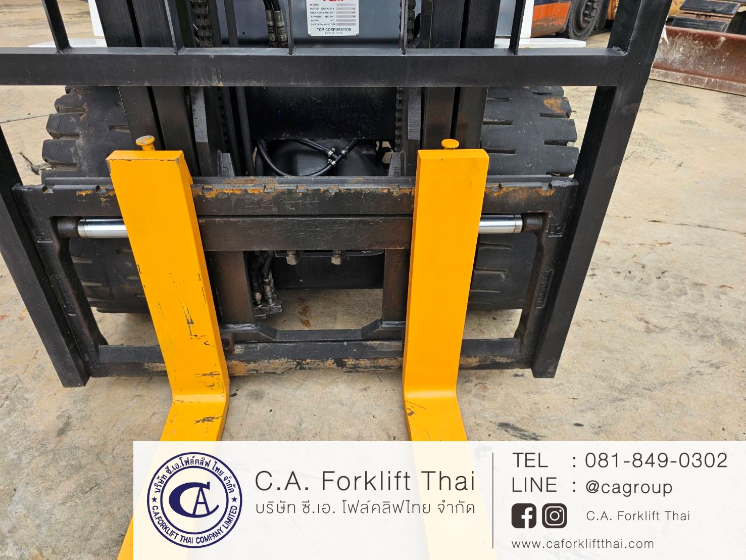 ขาย รถโฟล์คลิฟท์ TCM รุ่น FD30T3C TCH921162 - Image 4